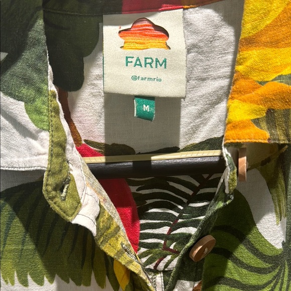 FARM Rio Tropical Print Jumpsuit - Green, Red, Yellow - Picture 11 of 11